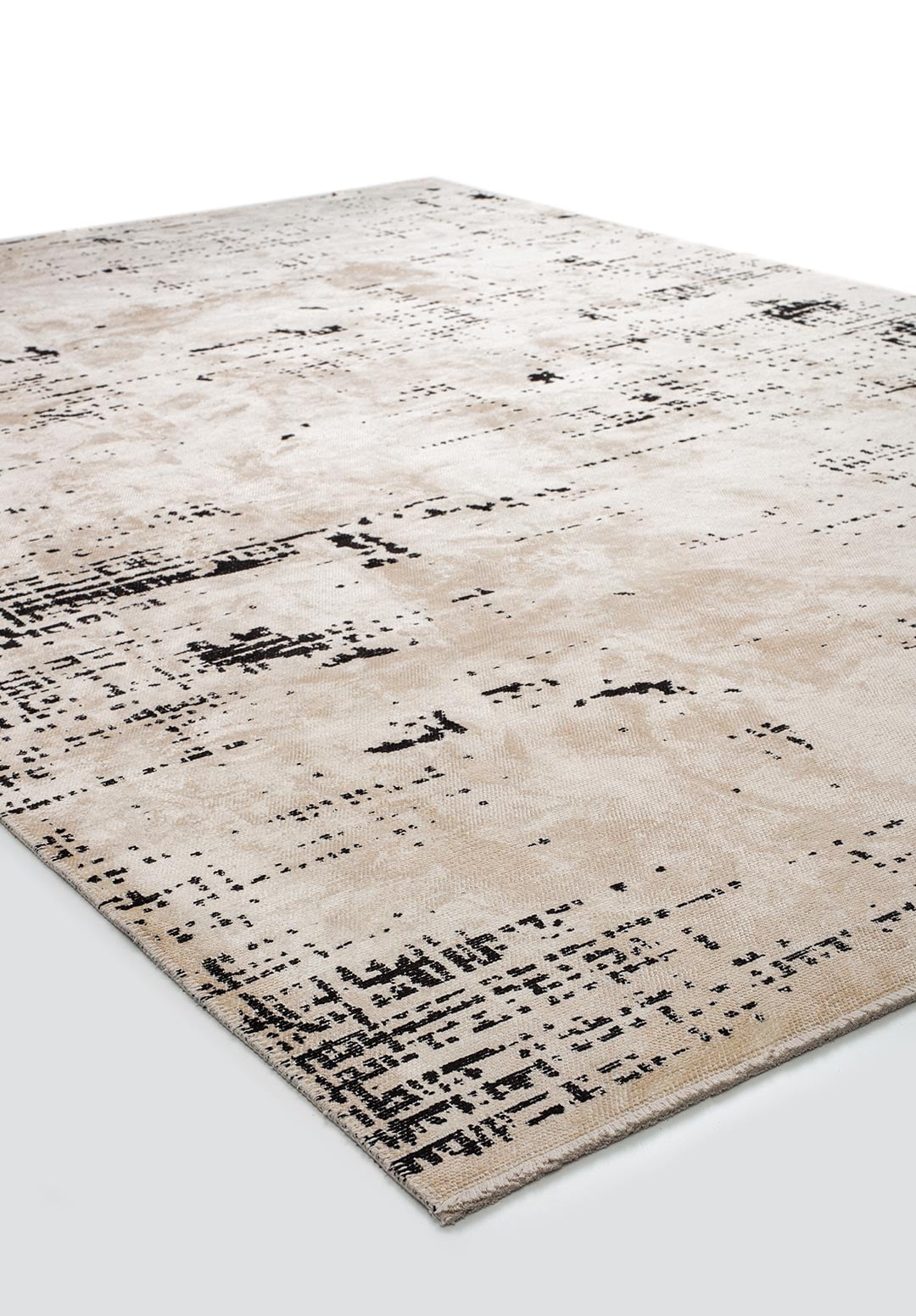 SPACE ECRU - BLACK RUG - 4
