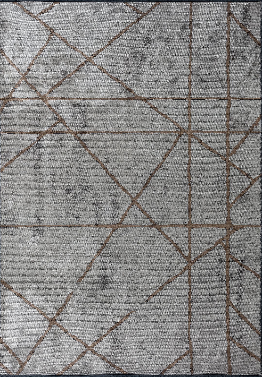 GRID BEIGE - MINK RUG - 1