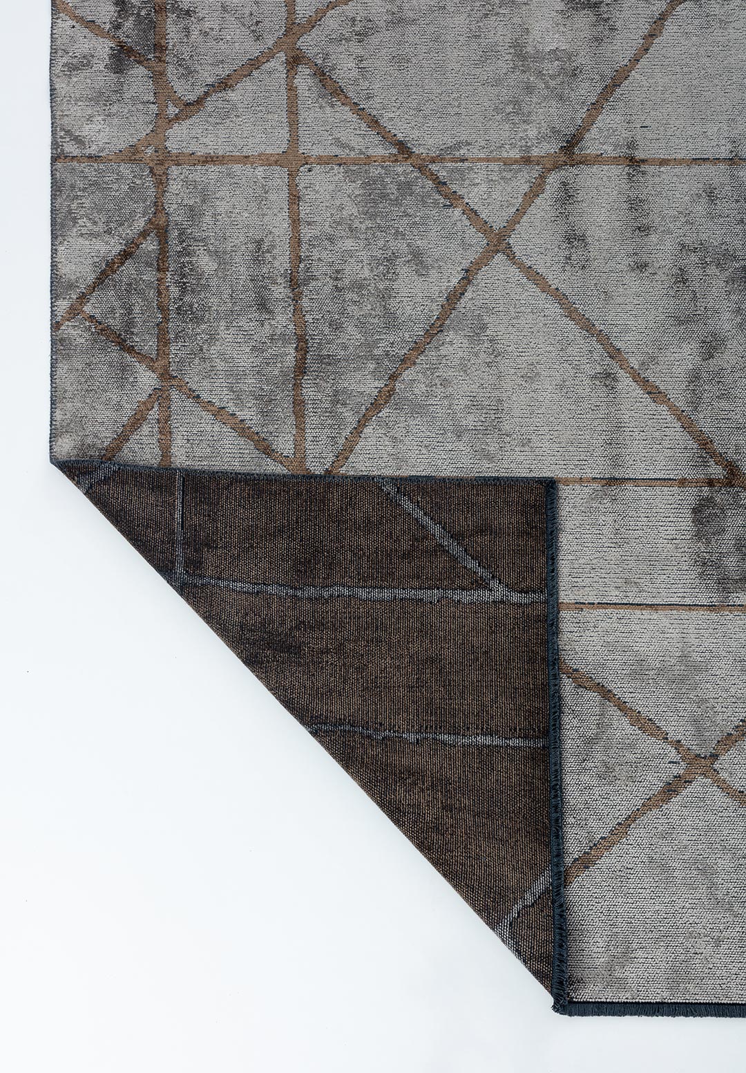 GRID BEIGE - MINK RUG - 3