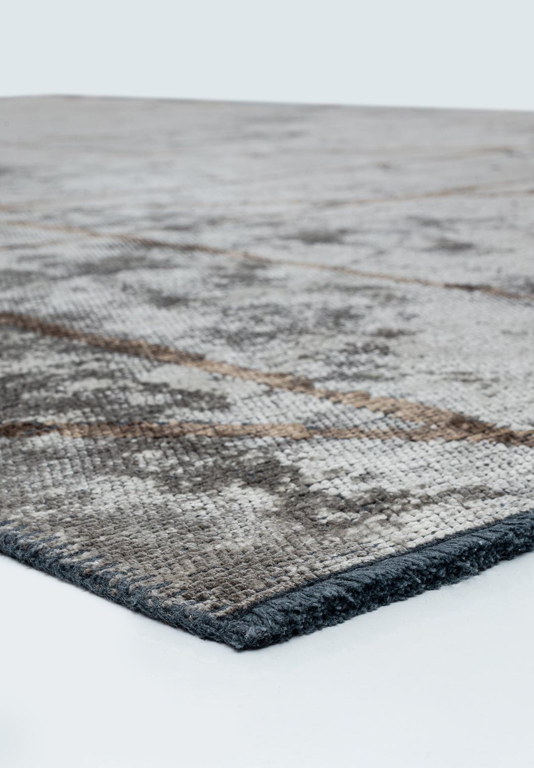 GRID BEIGE - MINK RUG - 4