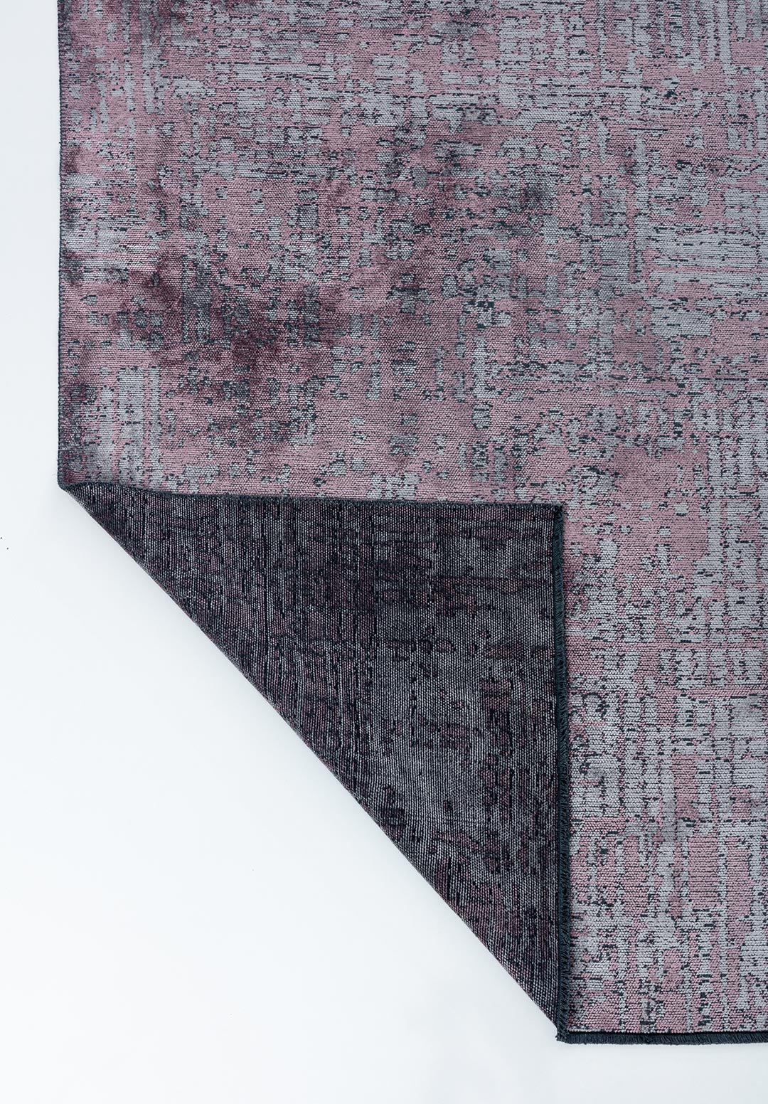 PIXEL DAMSON - LIGHT GREY RUG - 3