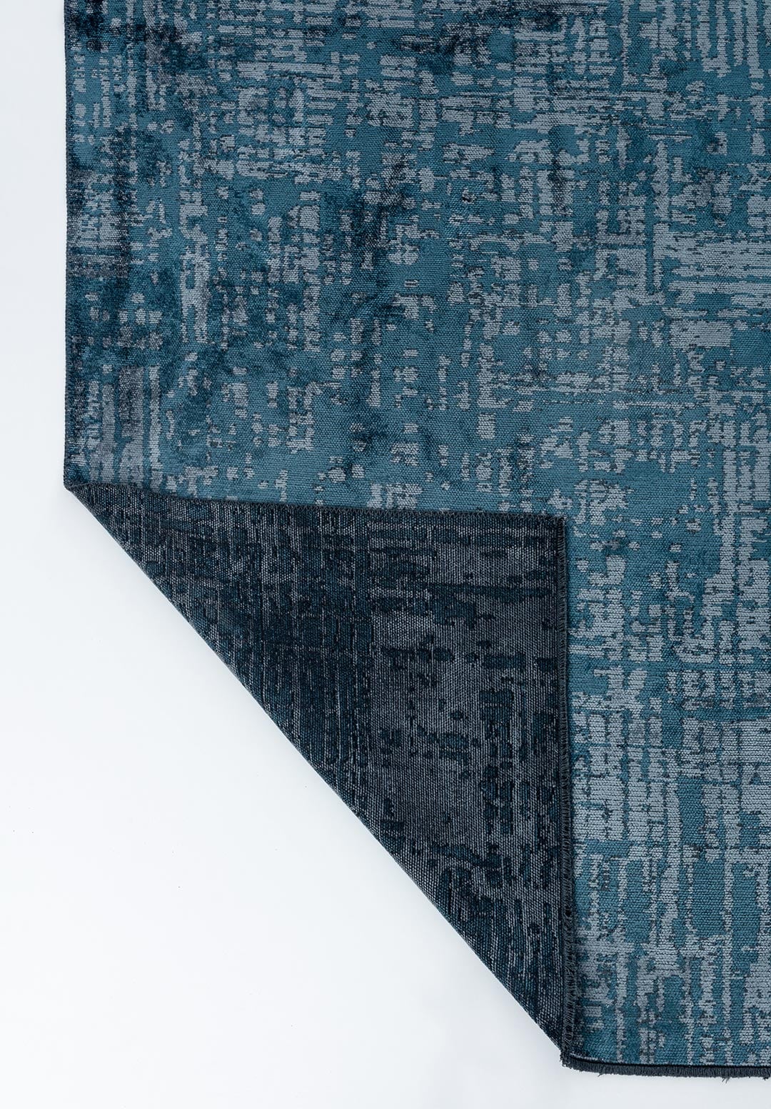 PIXEL PETROL - BLUE RUG - 3