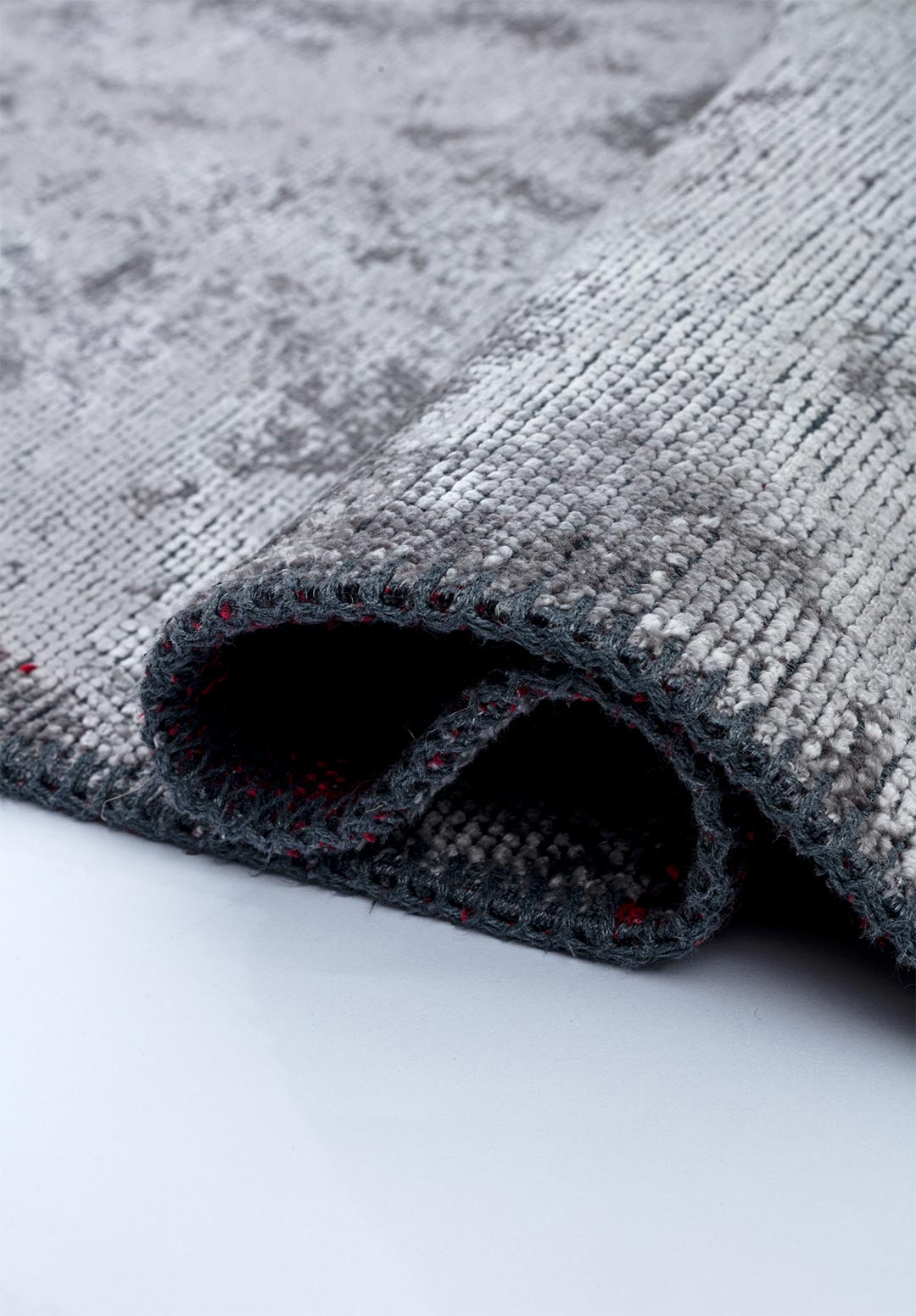 BARBER RED - LIGHT GREY RUG - 2