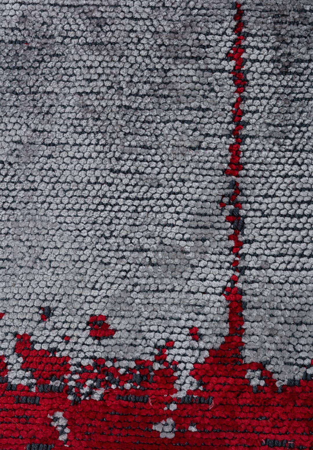 BARBER RED - LIGHT GREY RUG - 5