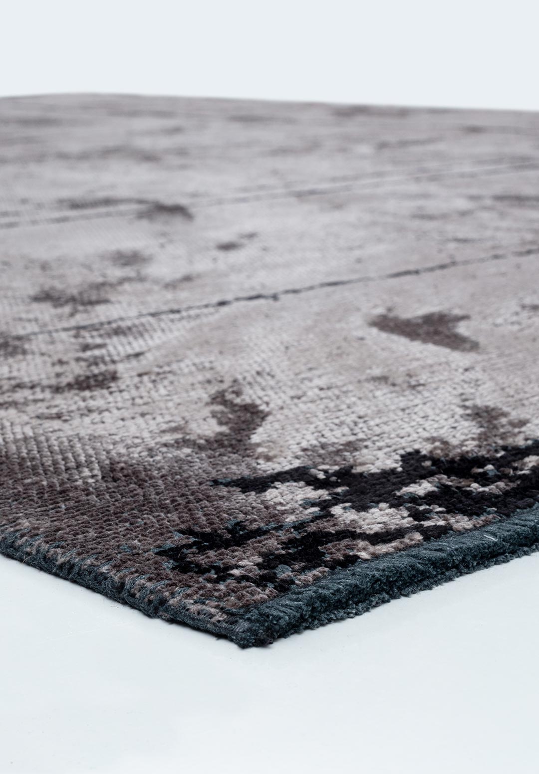 BARBER BLACK - DARK GREY RUG - 4