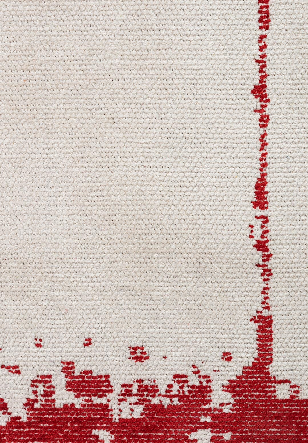 BARBER RED - ECRU RUG - 5