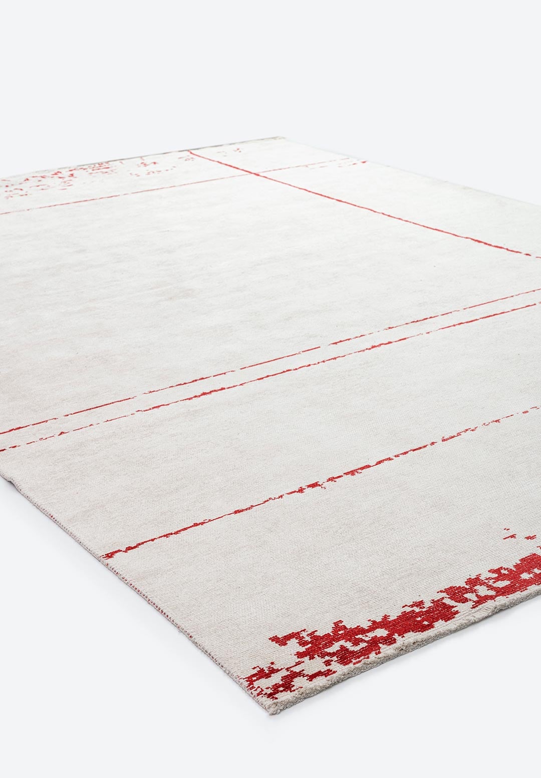 BARBER RED - ECRU RUG - 4