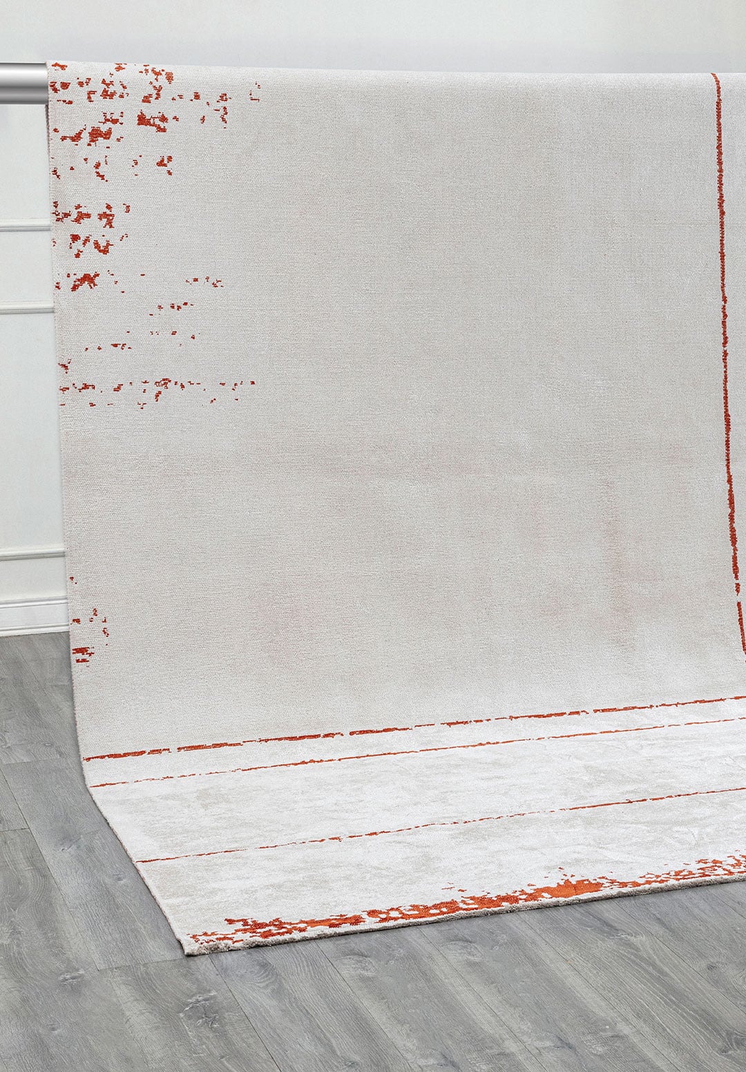 BARBER RUST - ECRU RUG - 4