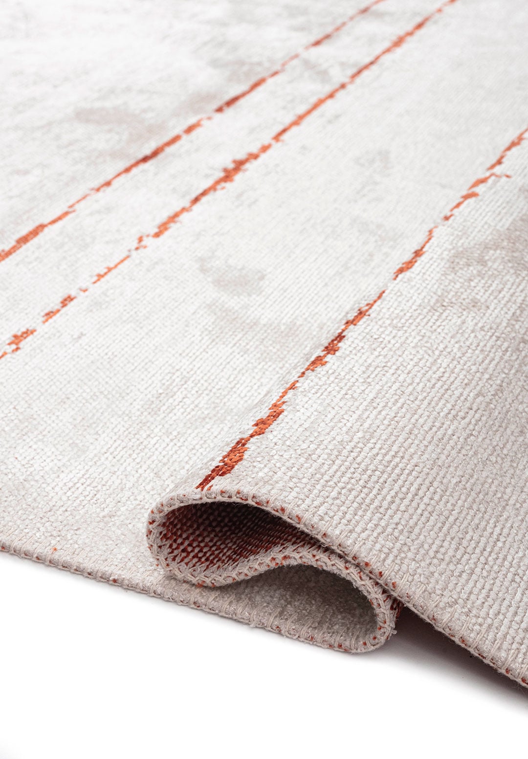 BARBER RUST - ECRU RUG - 2