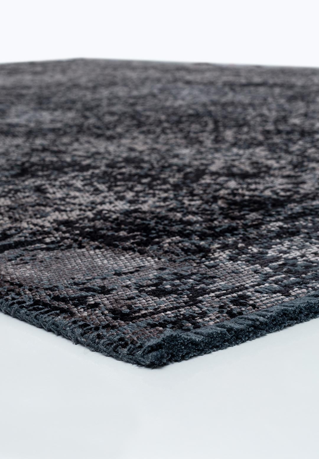 HERITAGE DARK GREY - BLACK RUG - 4