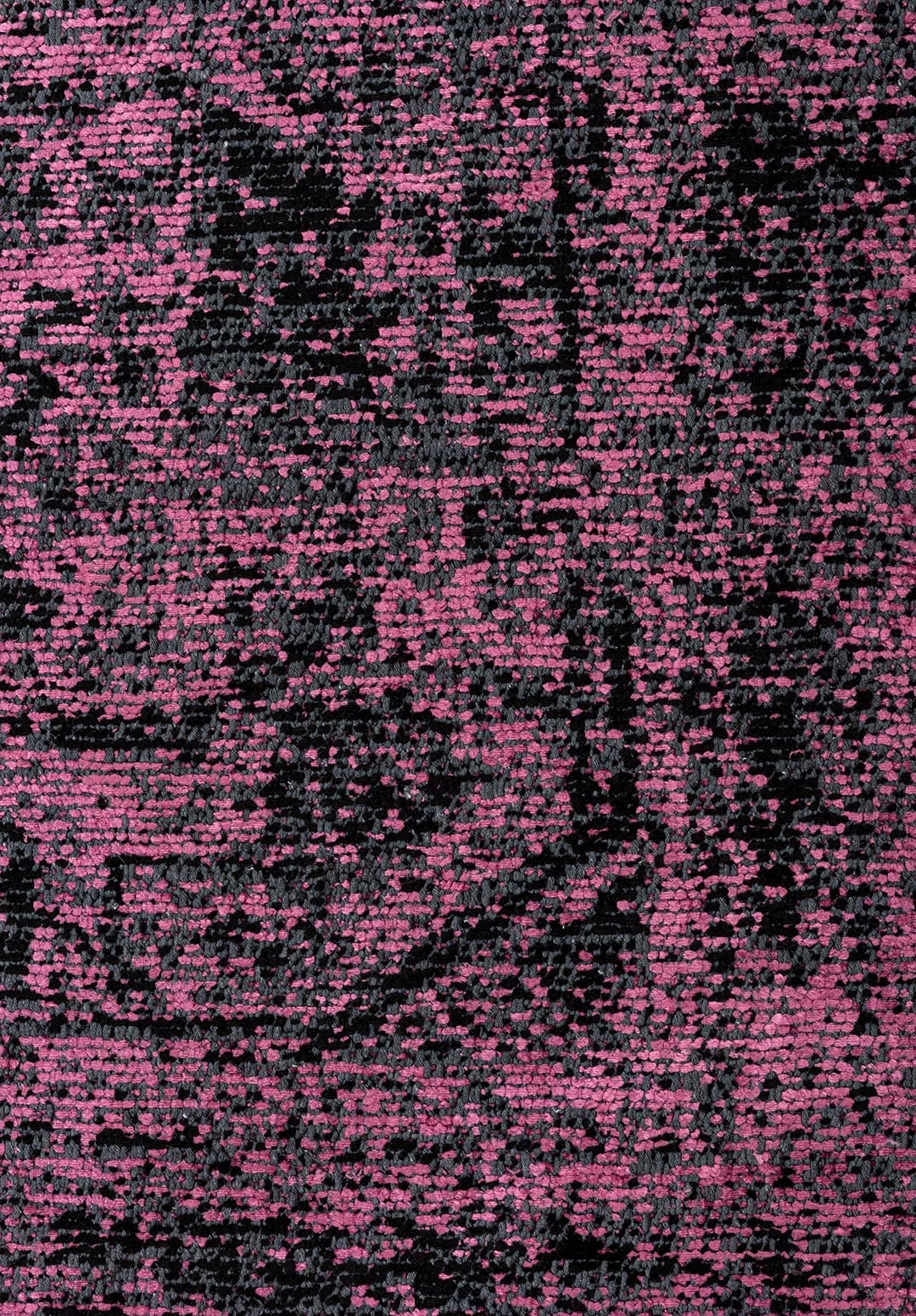 TILE BLACK - PINK RUG - 5