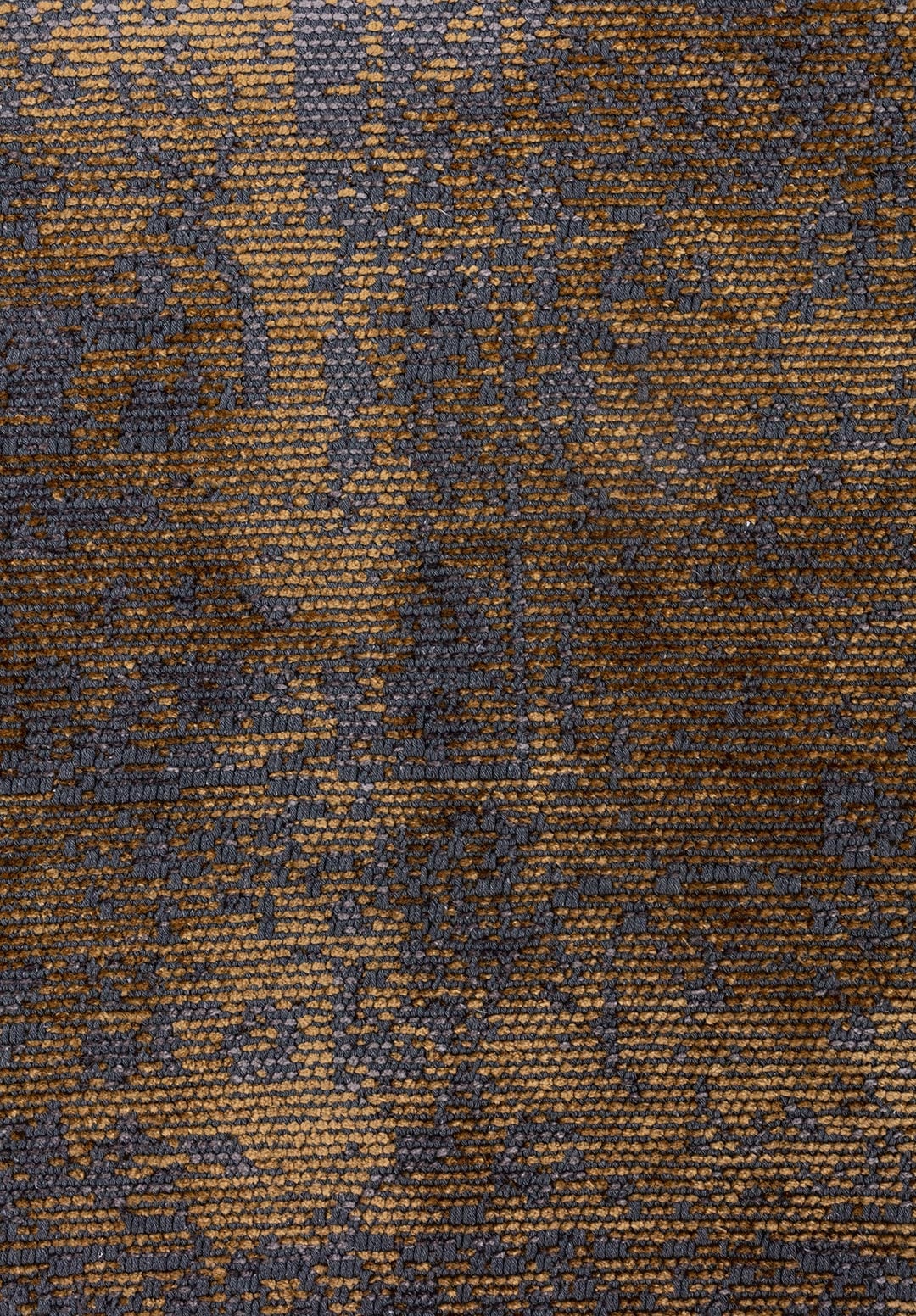 MEDALLION GREY - GOLD RUG - 5