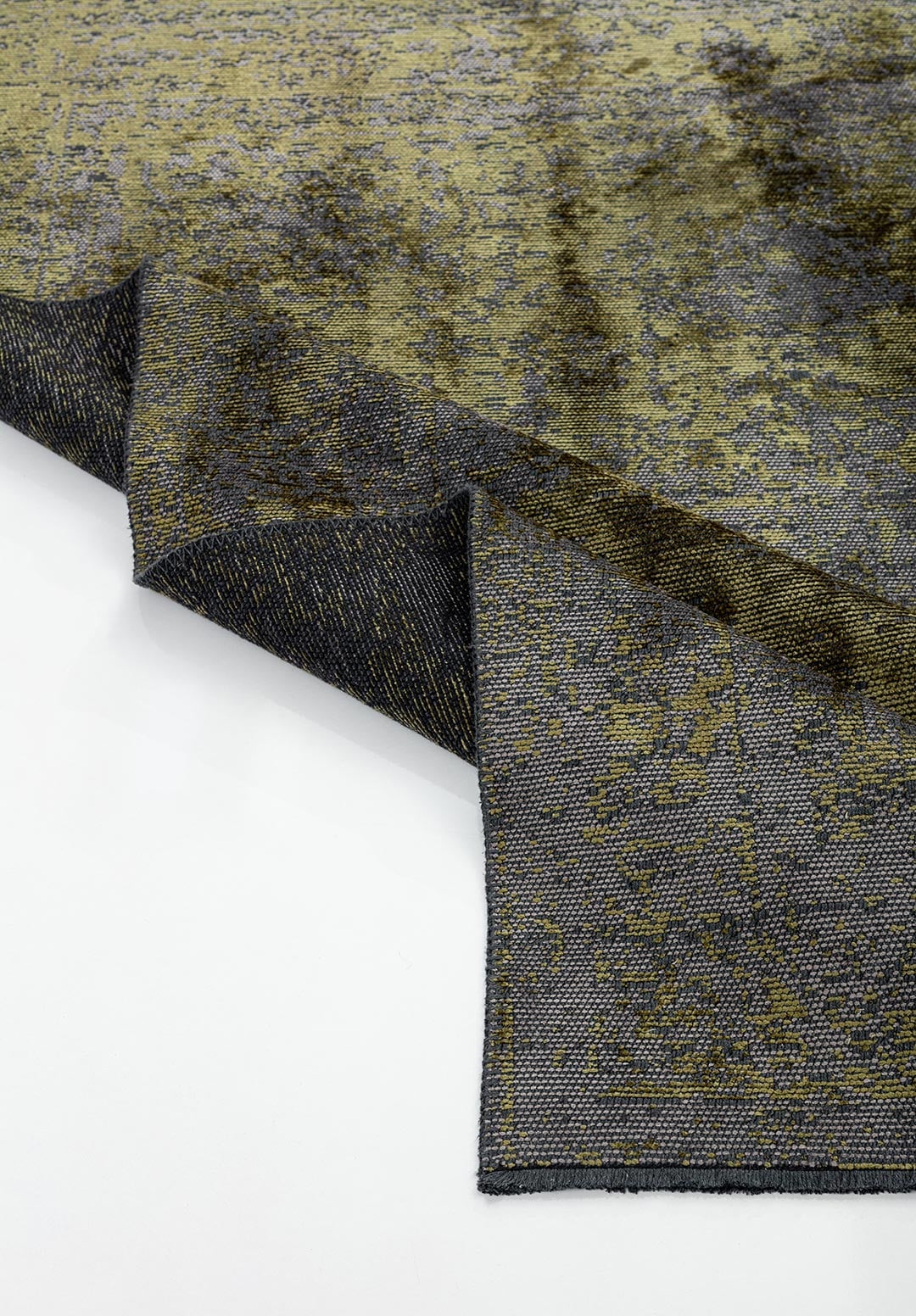 MEDALLION GREY - GREEN RUG - 4