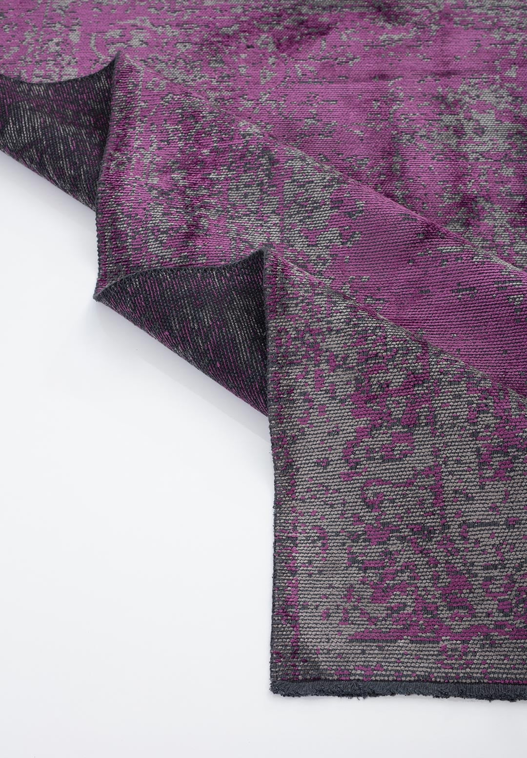 MEDALLION GREY - PURPLE RUG - 4