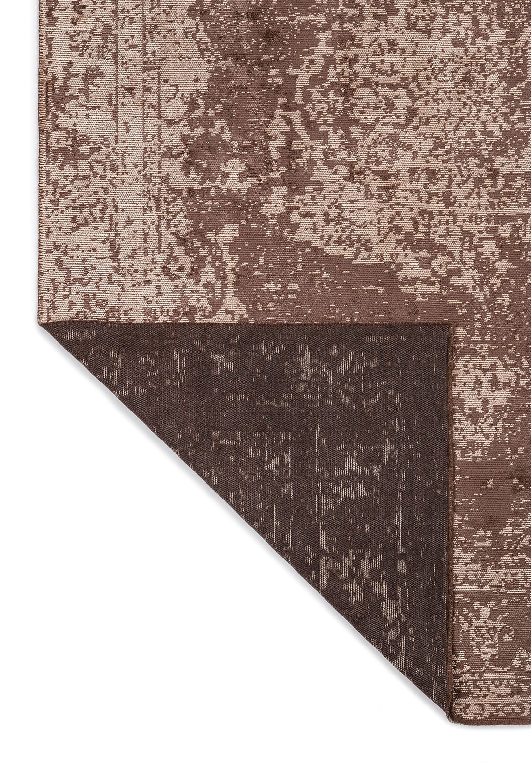 MEDALLION LIGHT CREAM - DARK MINK RUG - 3