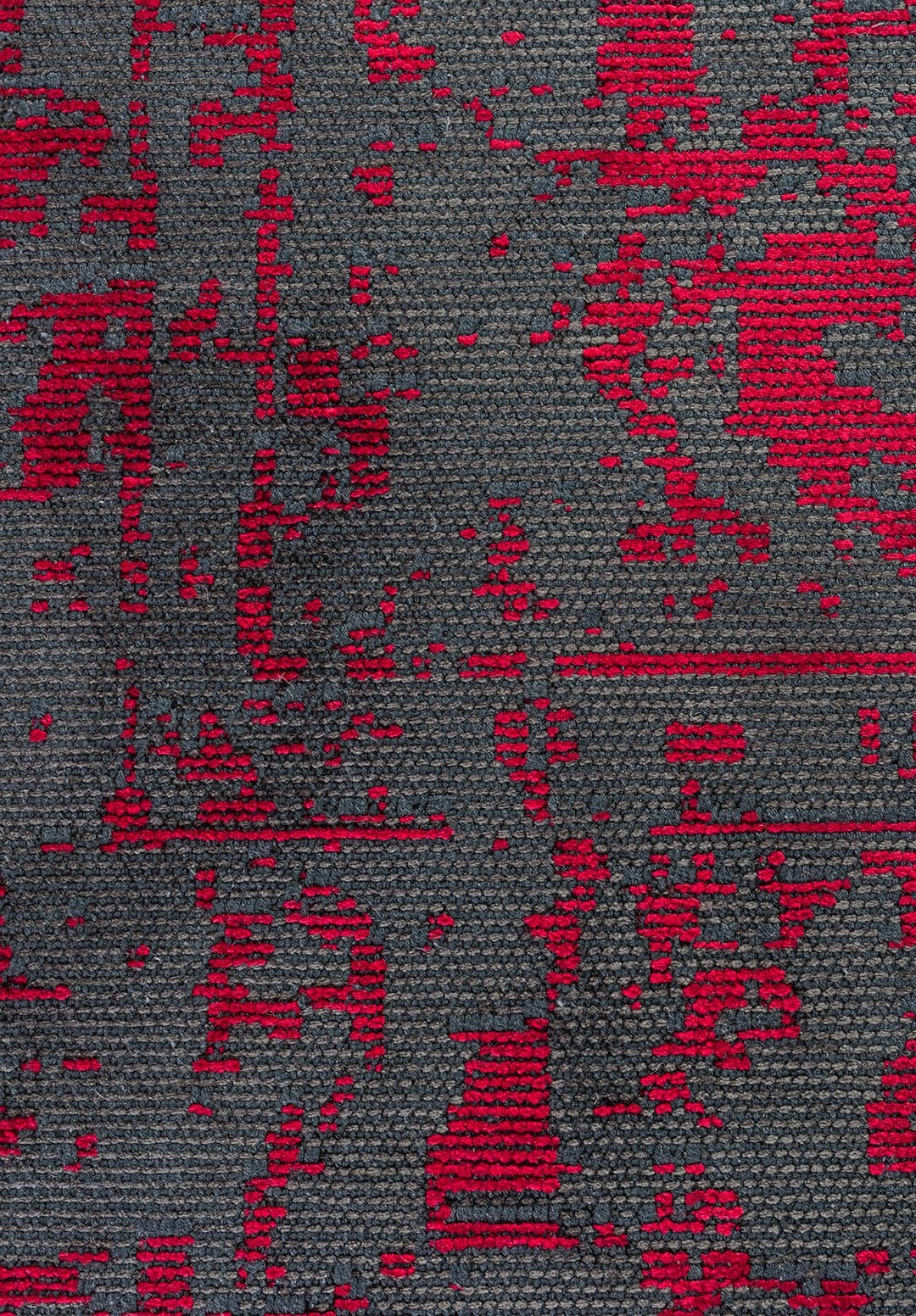 IVY ANTHRACITE - RED RUG - 5