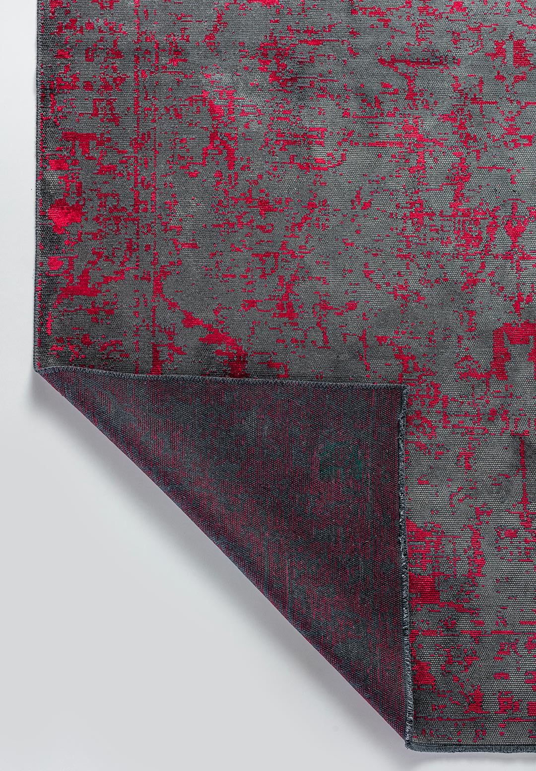 IVY ANTHRACITE - RED RUG - 3