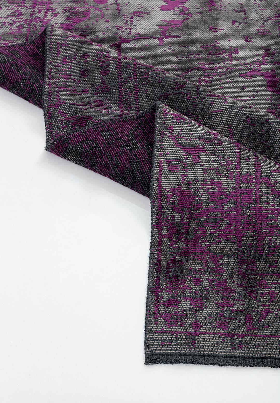 IVY GREY - PURPLE RUG - 4