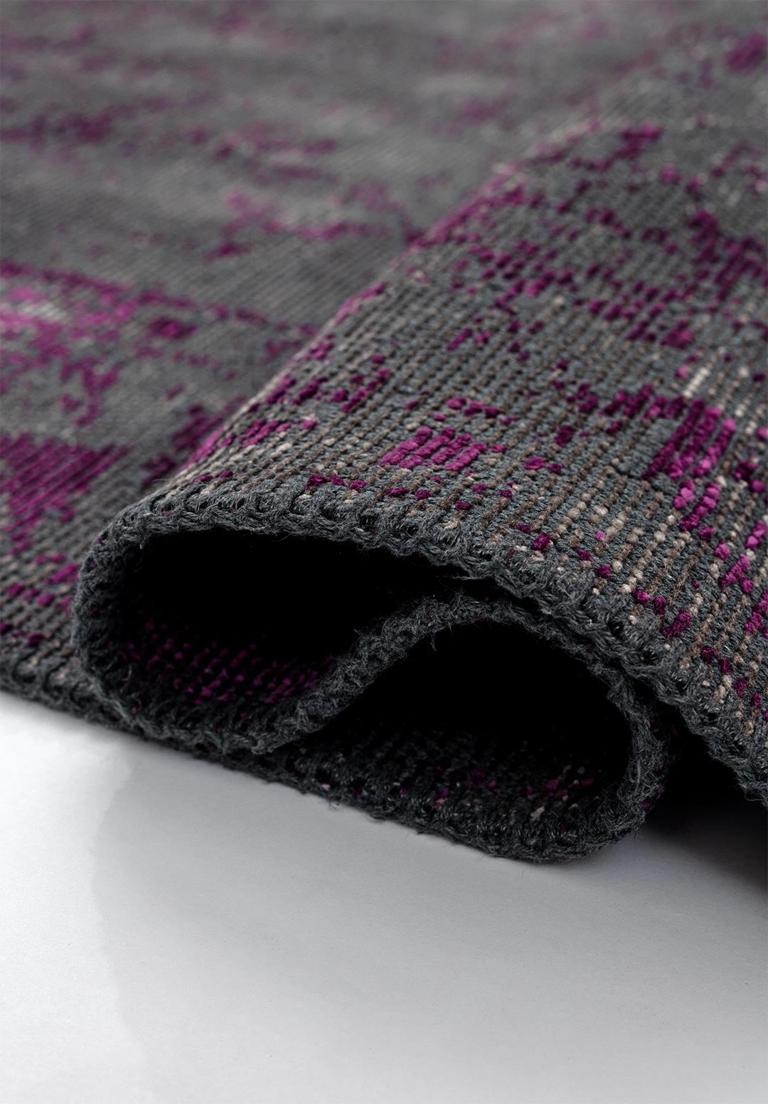 IVY GREY - PURPLE RUG - 2
