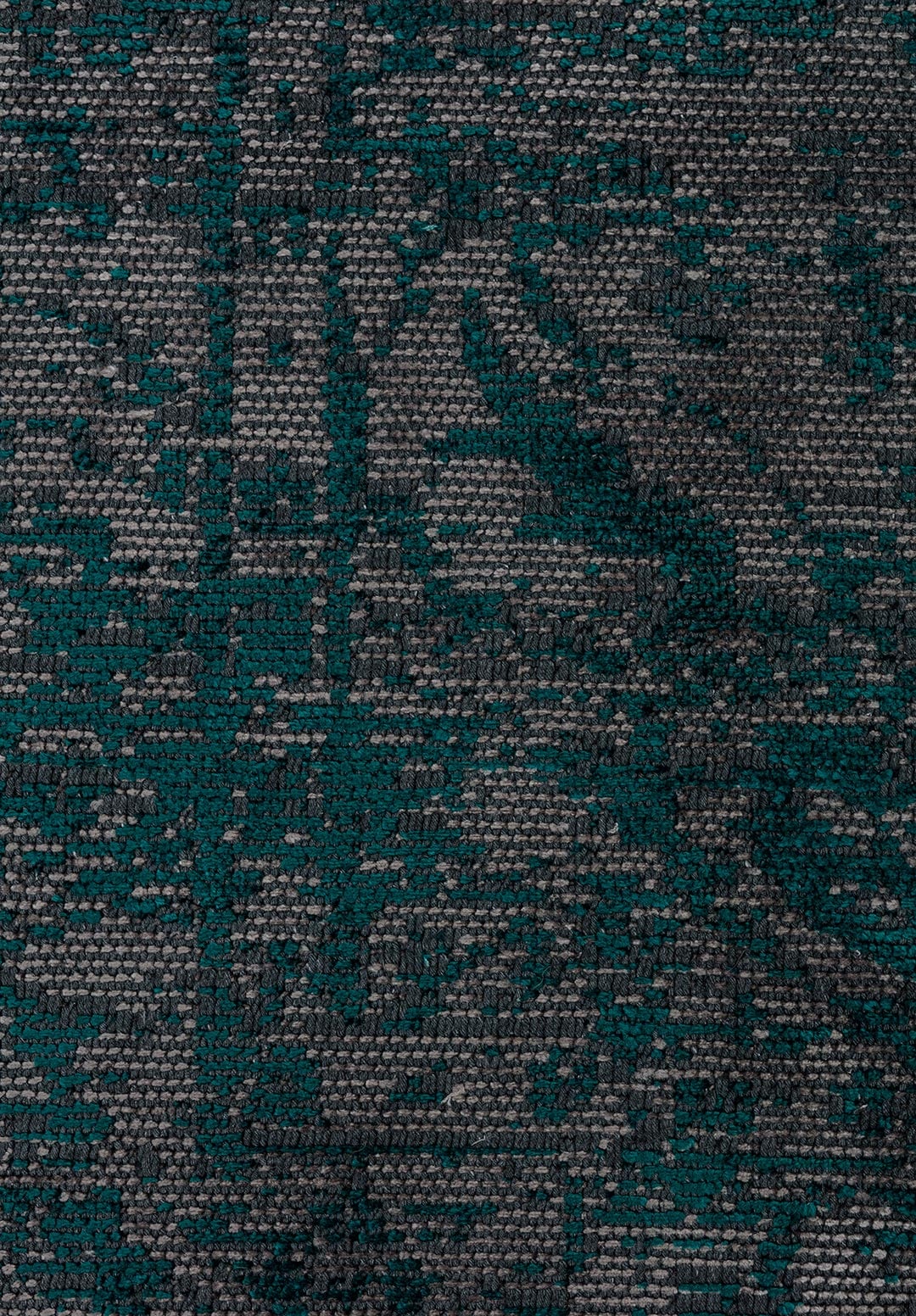 IVY GREY - DARK TURQUOISE RUG - 5