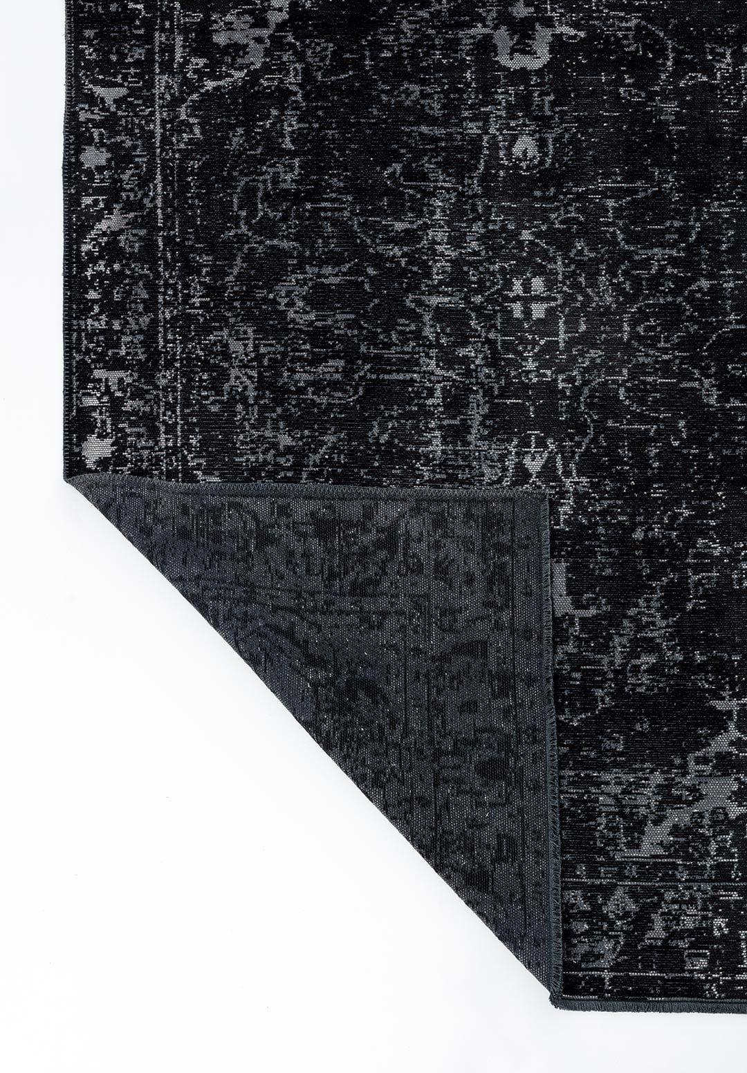 IVY BLACK - LIGHT CREAM RUG - 3