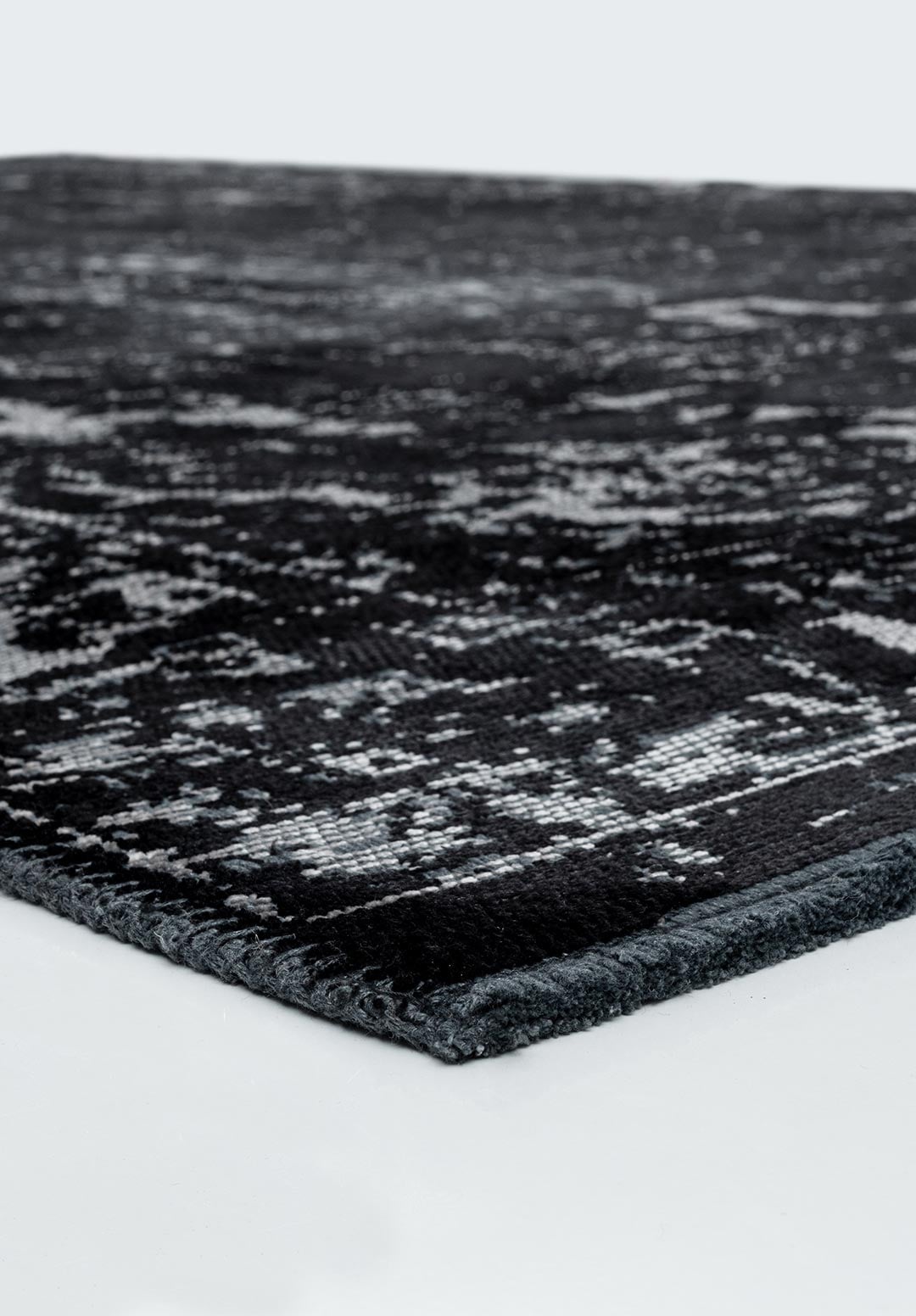 IVY BLACK - LIGHT CREAM RUG - 4