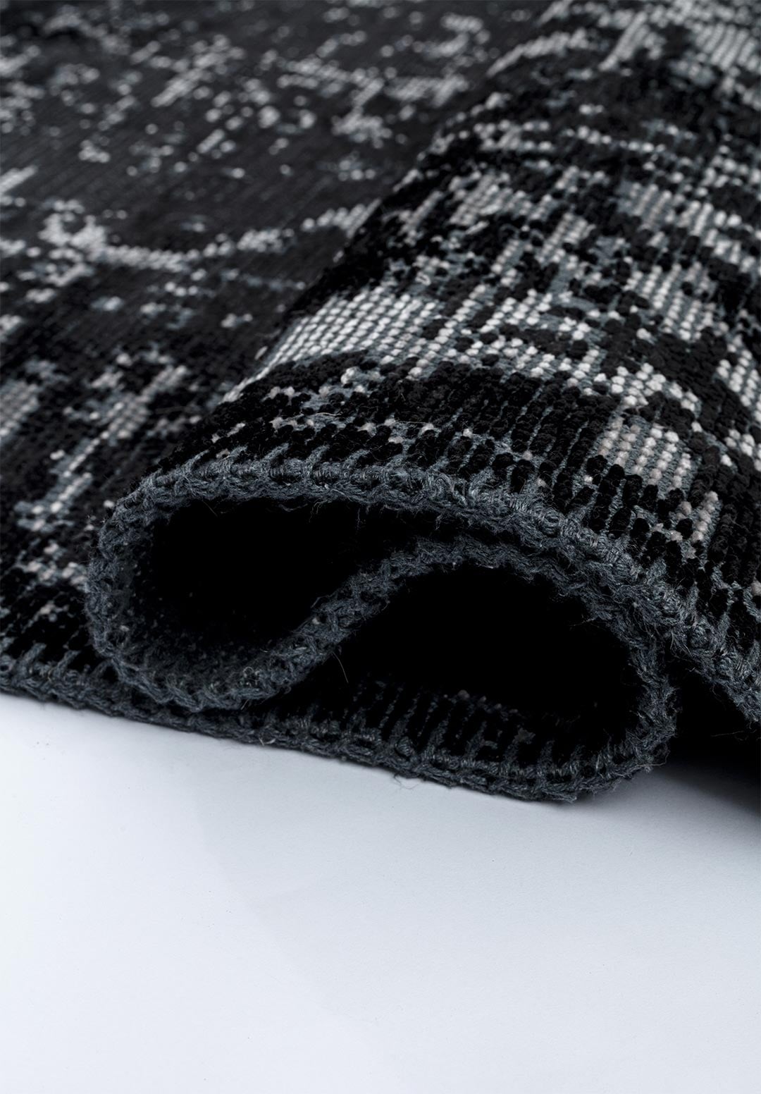 IVY BLACK - LIGHT CREAM RUG - 2