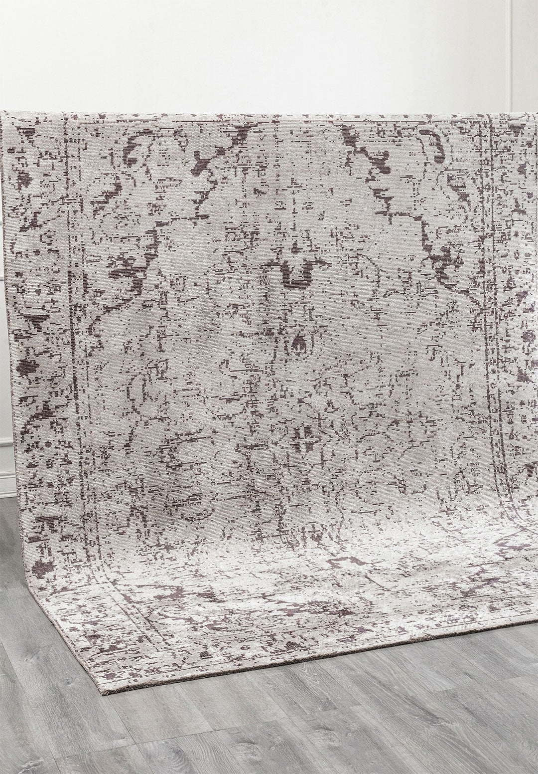 IVY LIGHT GREY - CHARCOAL RUG - 4