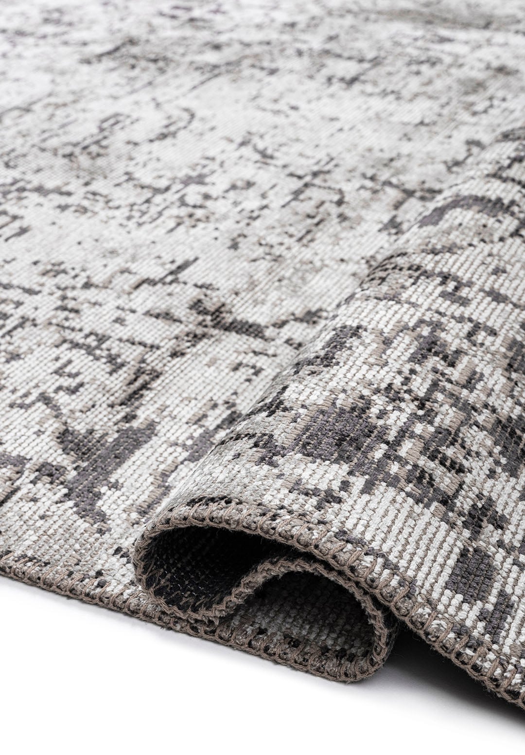 IVY LIGHT GREY - CHARCOAL RUG - 2