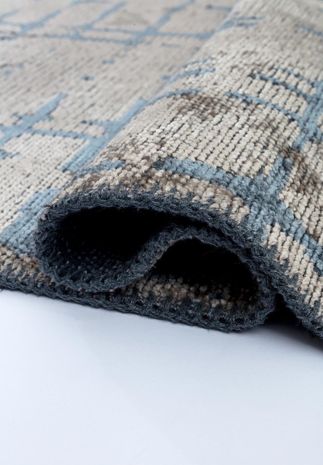 AXIS BLUE - BEIGE RUG - 2