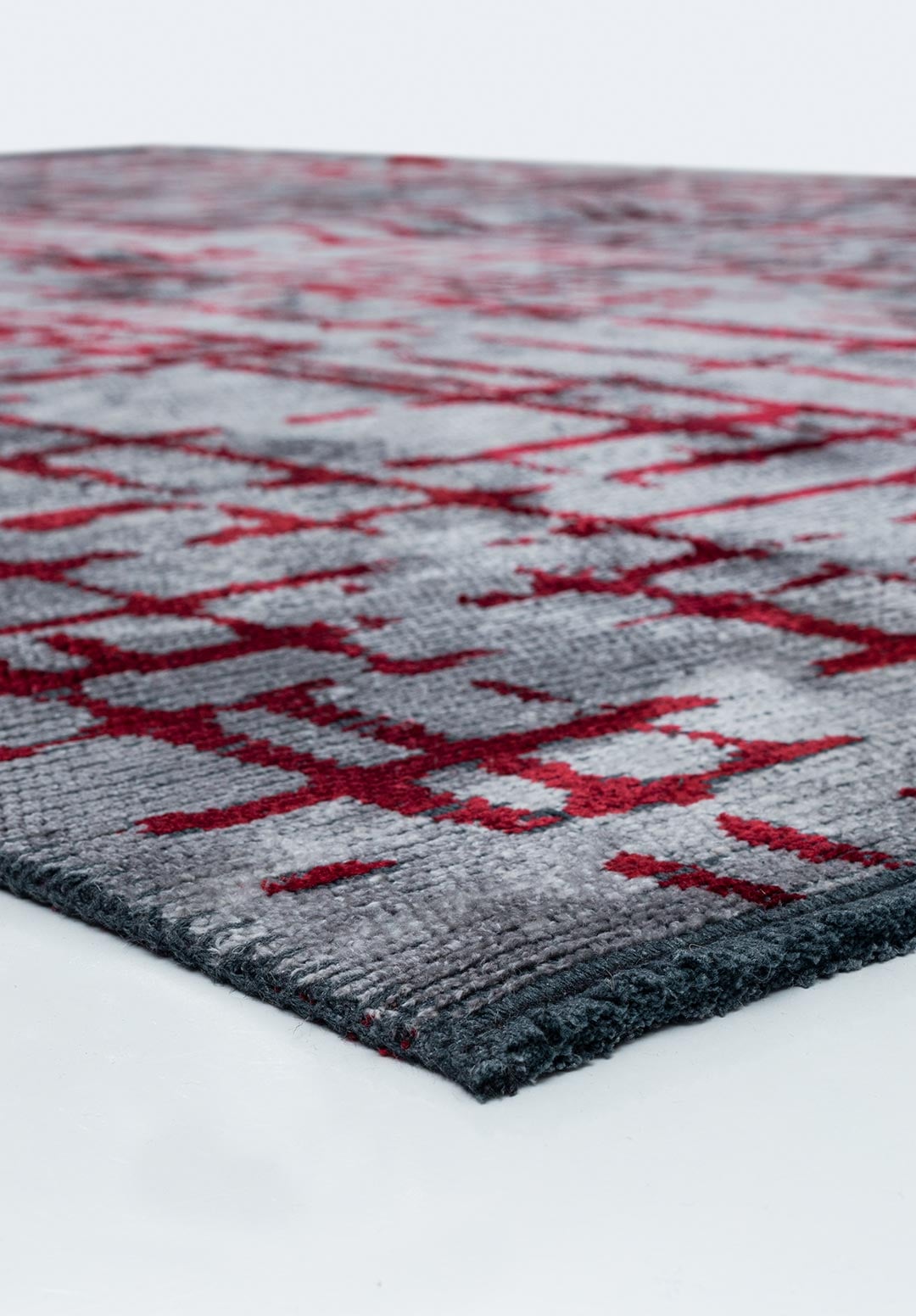 AXIS RED - LIGHT GREY RUG - 4