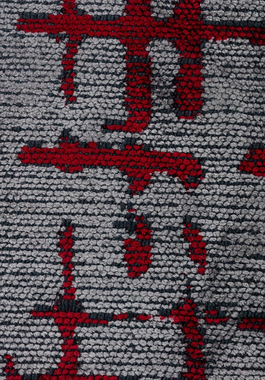 AXIS RED - LIGHT GREY RUG - 5
