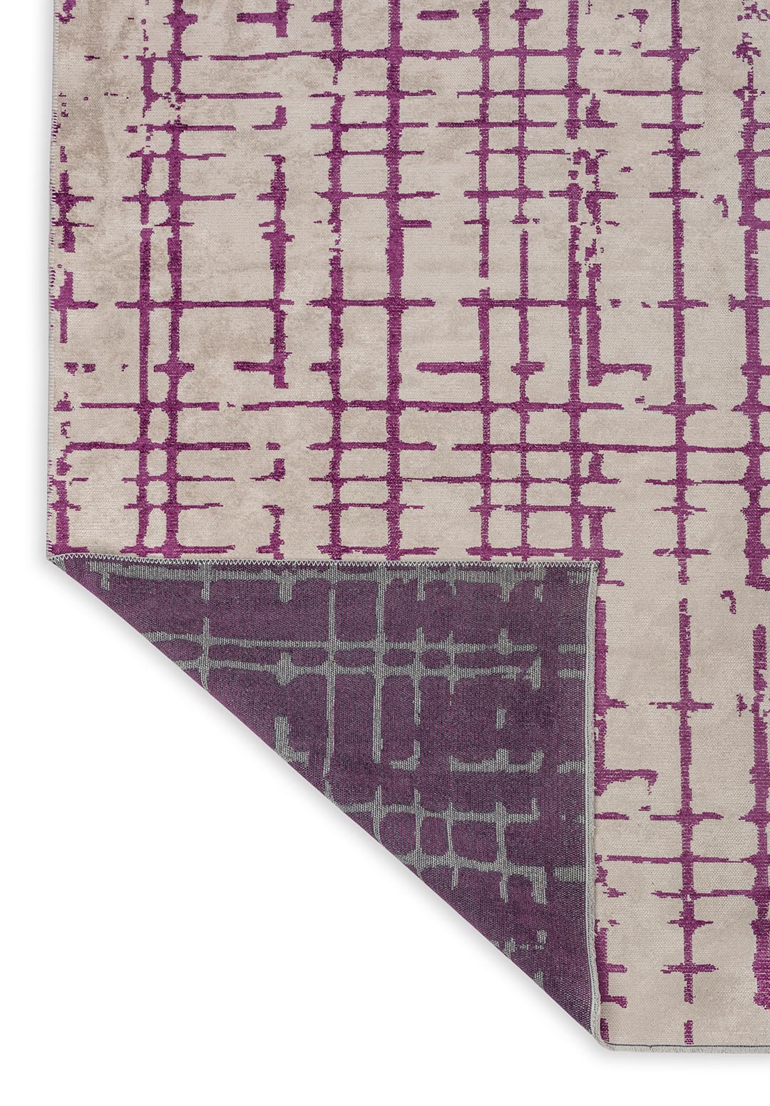 AXIS PURPLE - ECRU RUG - 3
