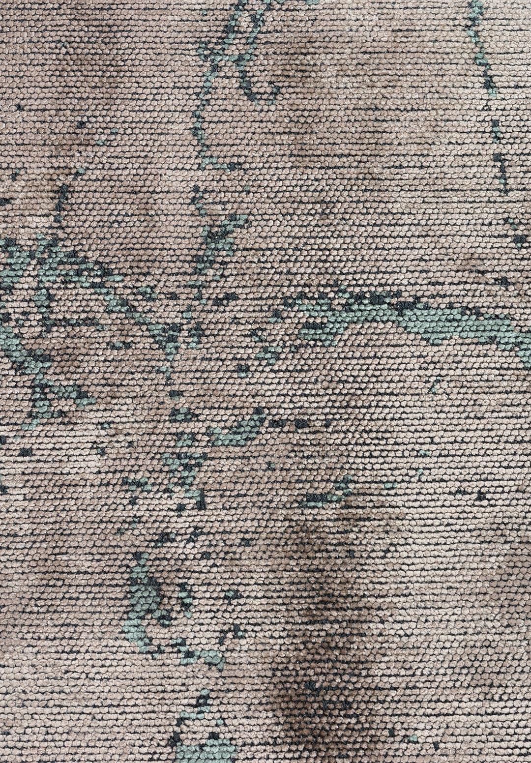 FRACTURE RIVER GREEN - BEIGE RUG - 5