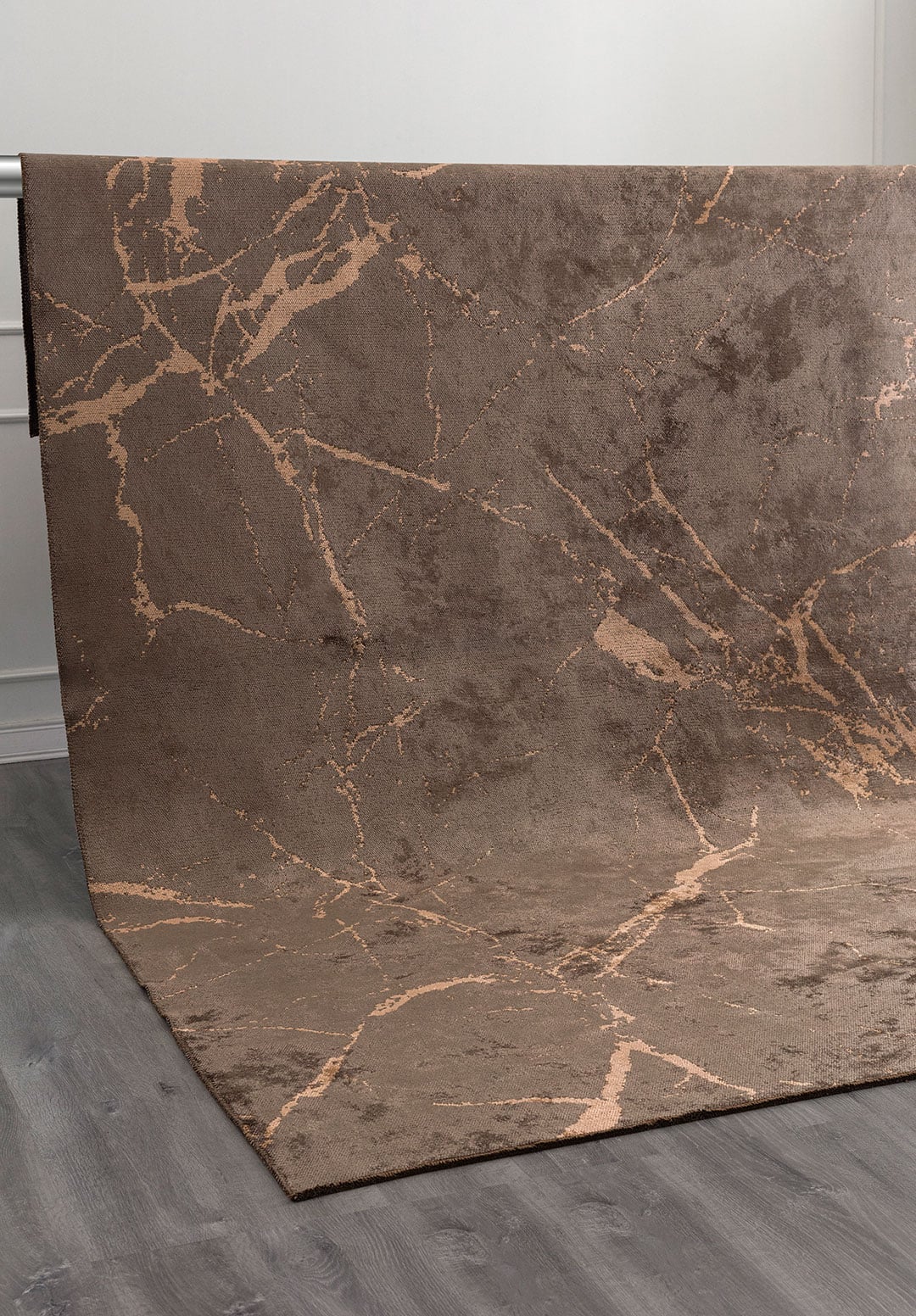 FRACTURE COPPER - DARK MINK RUG - 4