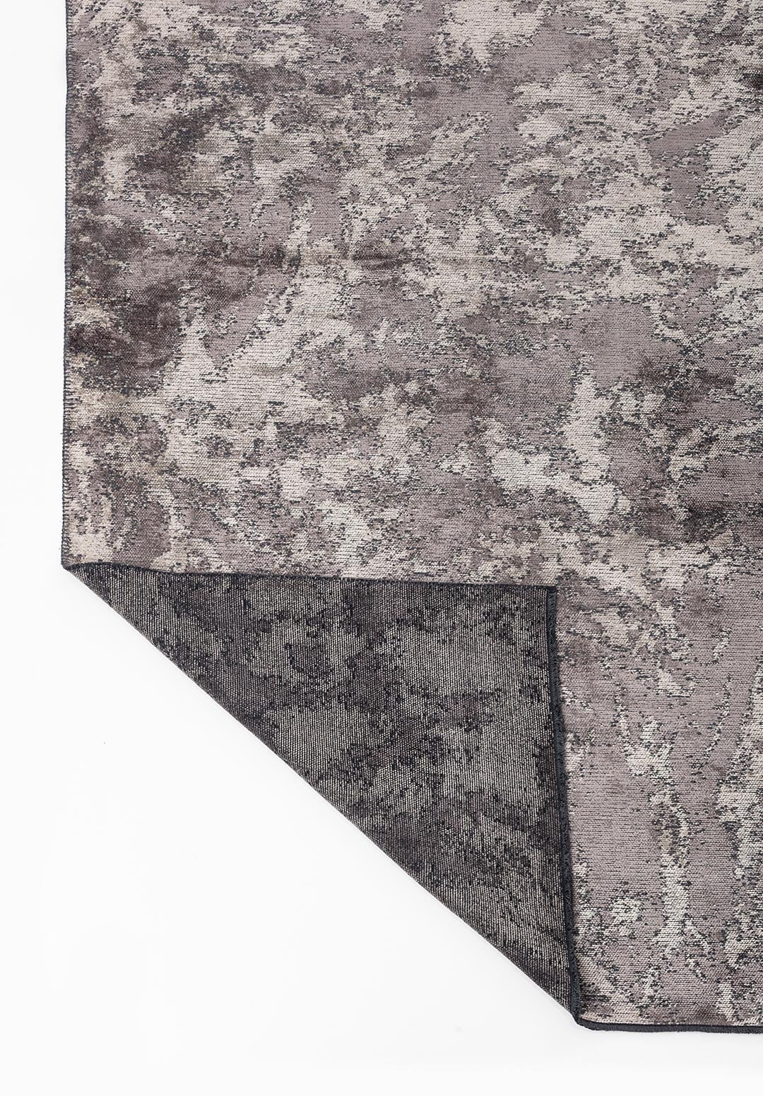 MARBLE BEIGE - DARK GREY RUG - 3