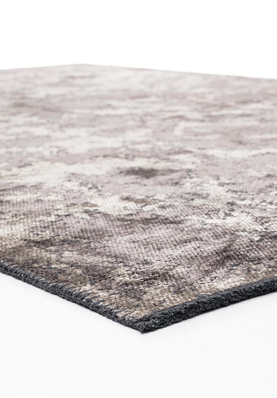 MARBLE BEIGE - DARK GREY RUG - 4