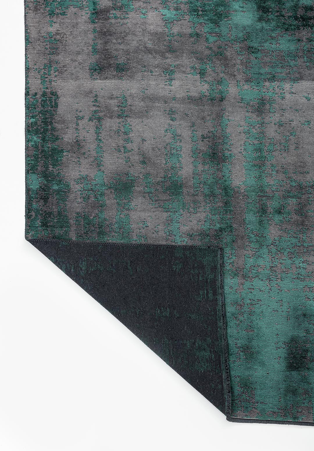 HORIZON DARK GREEN - GREY RUG - 3