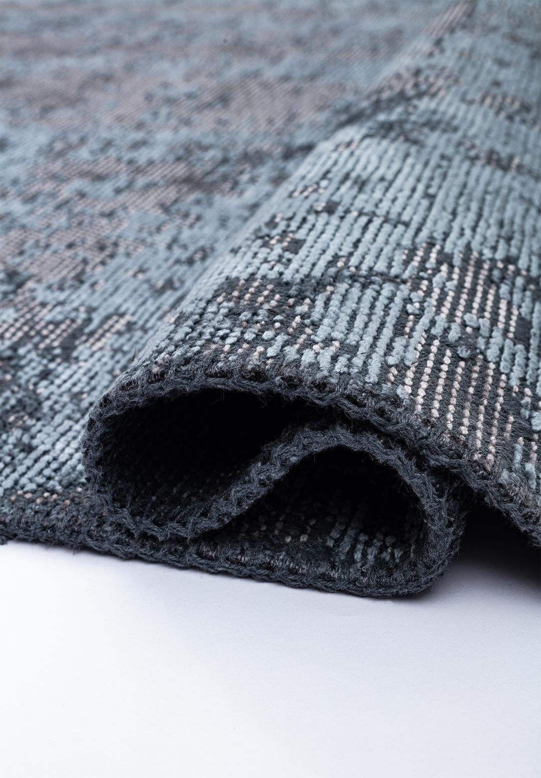 HORIZON BLUE - GREY RUG - 2