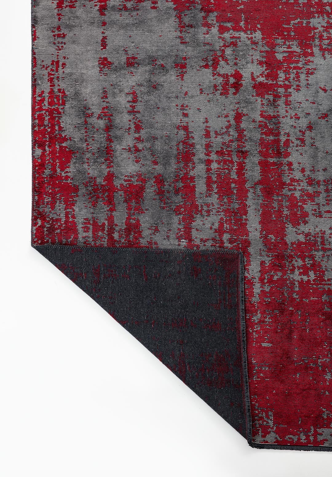 HORIZON RED - GREY RUG - 3