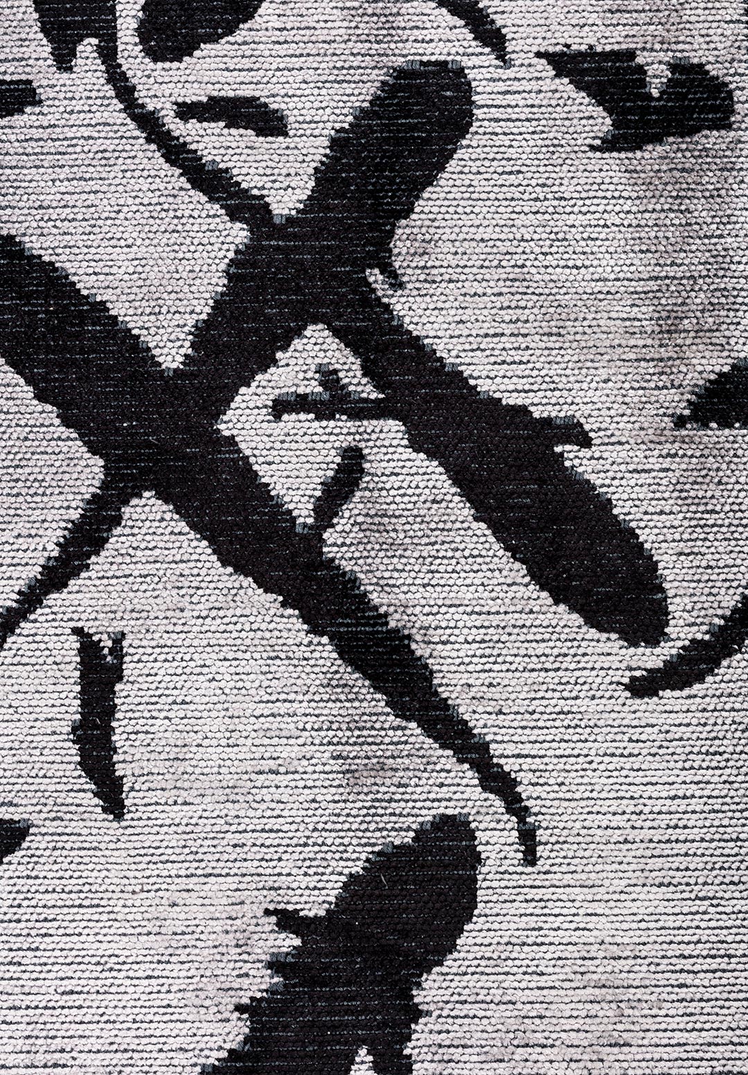FADE BLACK - LIGHT GREY RUG - 5