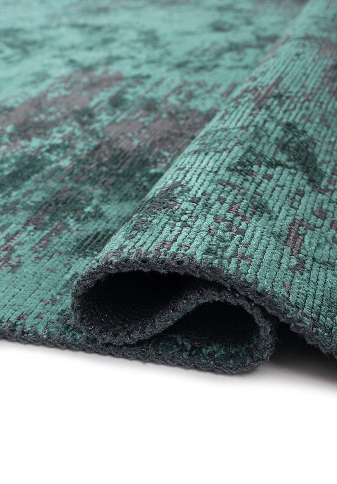 SURFACE CHARCOAL - DARK GREEN RUG - 2