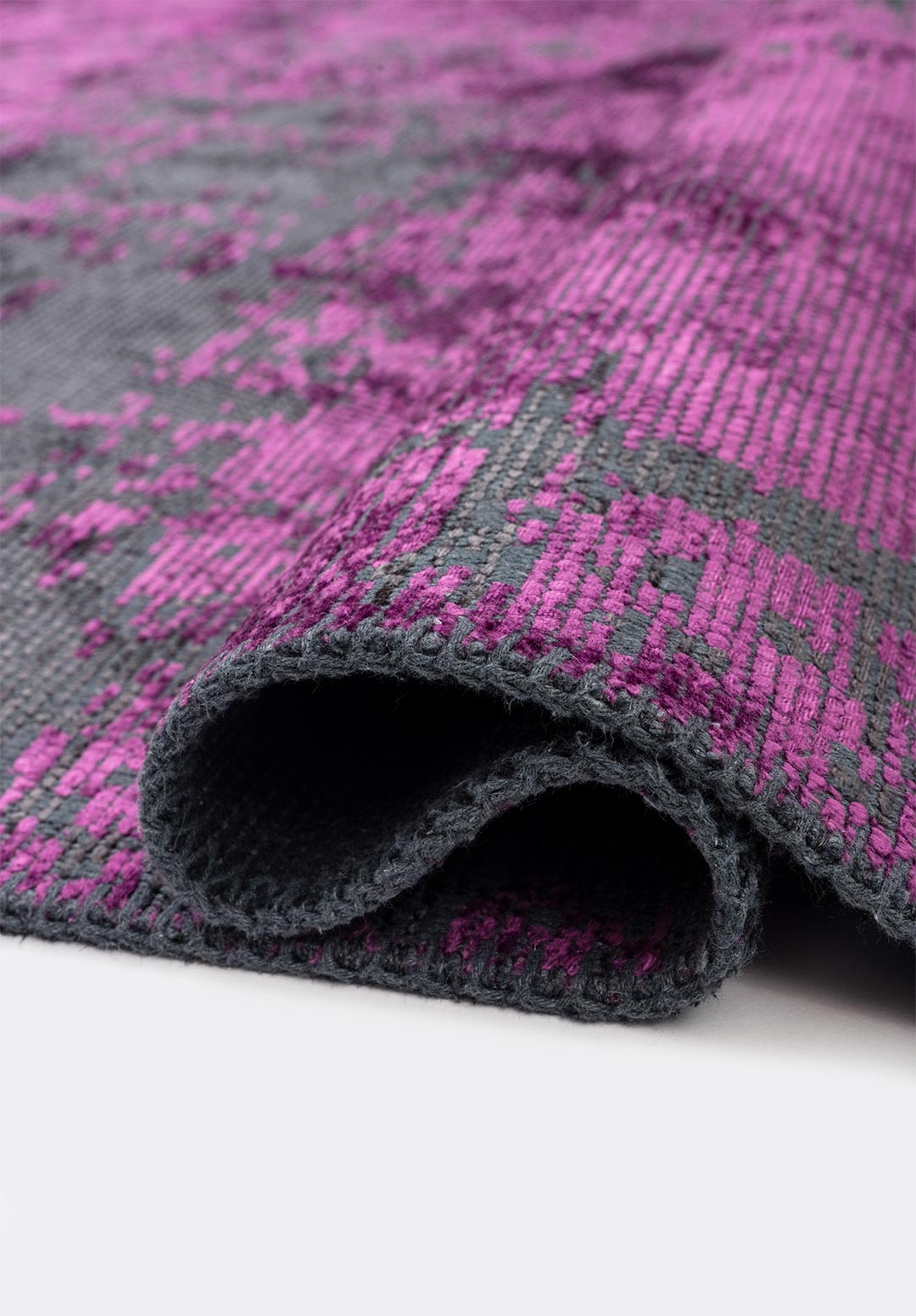 SURFACE CHARCOAL - PURPLE RUG - 2