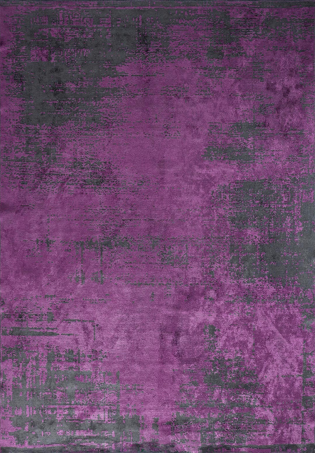 SURFACE CHARCOAL - PURPLE RUG - 1