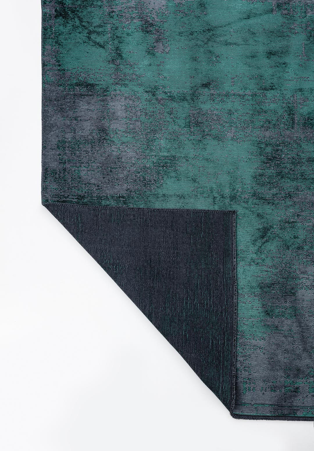 SURFACE BLUE - DARK GREEN RUG - 3