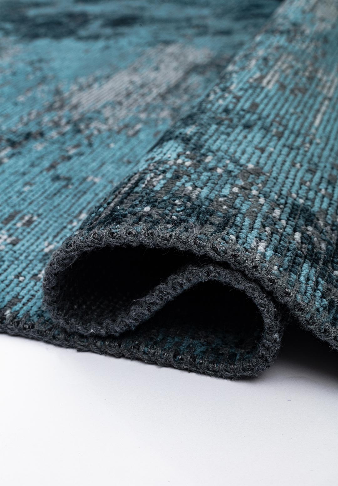 SURFACE BLUE - PETROL RUG - 2