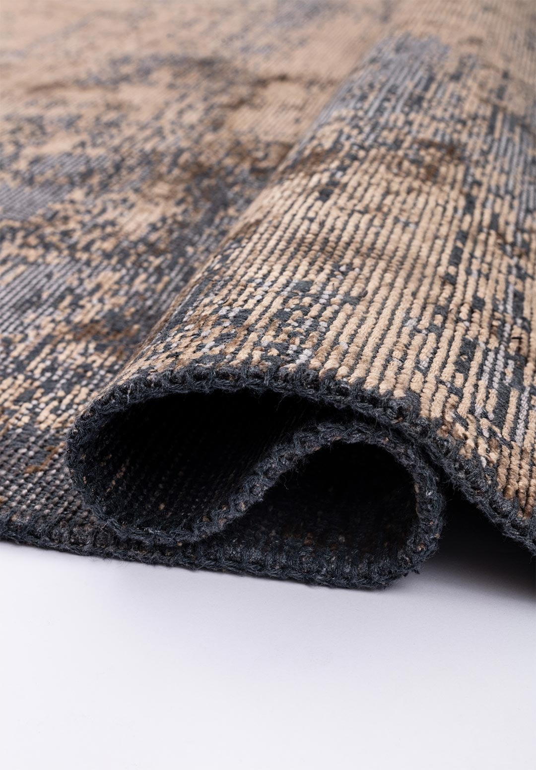 SURFACE GREY - DARK BEIGE RUG - 2