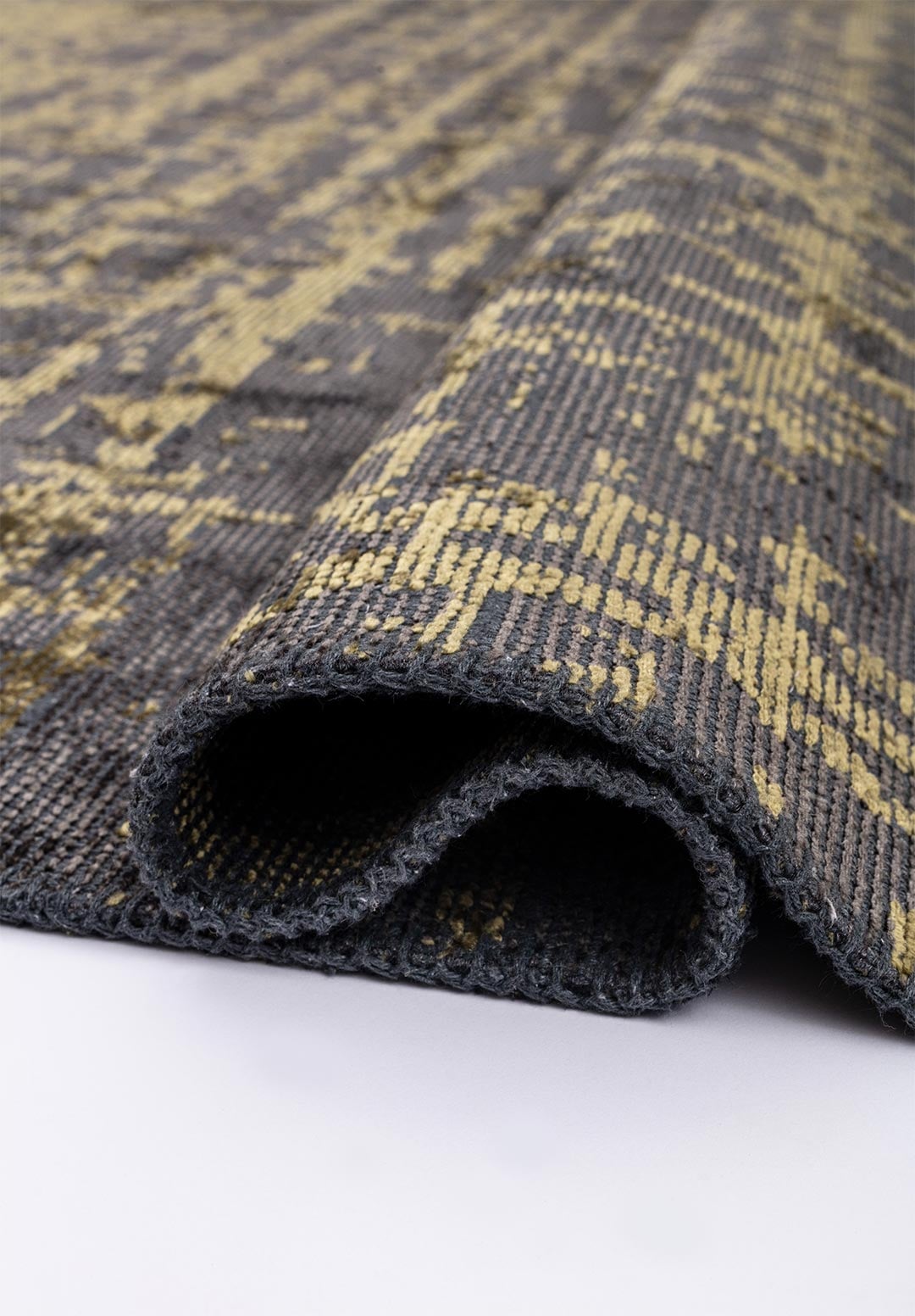 SPARK ANTHRACITE - GREEN RUG - 2