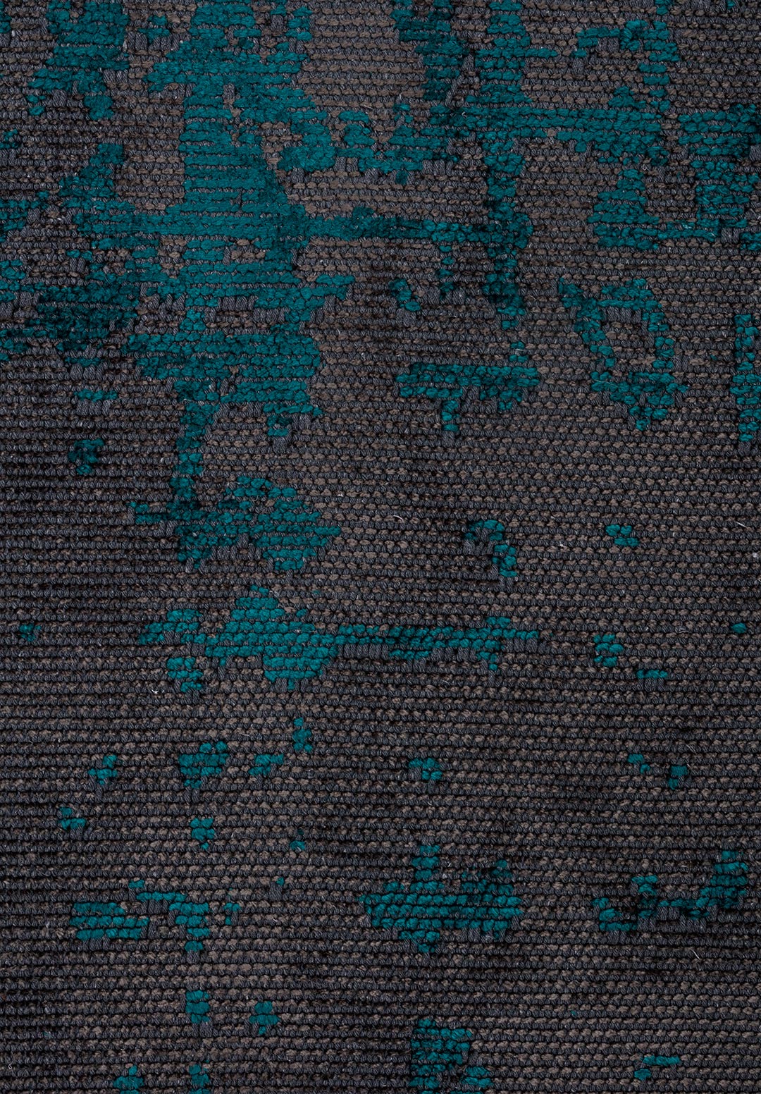 SPARK ANTHRACITE - DARK TURQUOISE RUG - 5