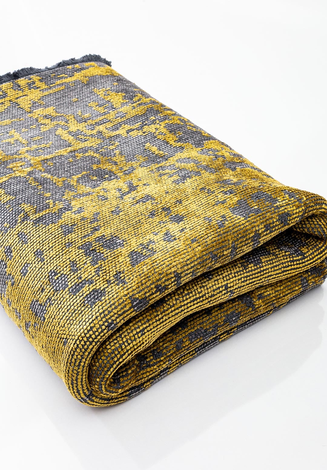 SPARK GREY - YELLOW RUG - 4
